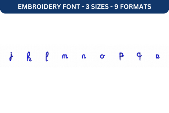 Elegant Marguerite Font for Business Embroidery