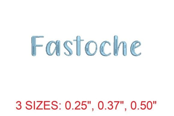 Fastoche Embroidery Font: A Perfect Holiday Choice
