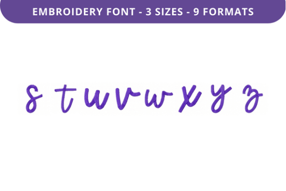 Greatly Beloved Font: A Charming Lowercase S to Z