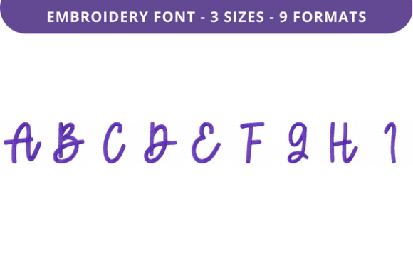 Greatly Beloved Font: A to I for Seasonal Charm