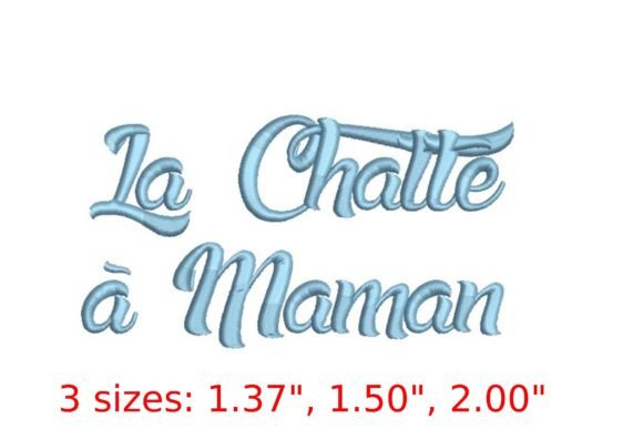 La Chatte a Maman Font: A Delicate Touch for Gifts