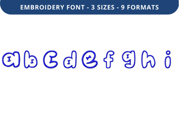 Review: Pop That Bubble Font a to I