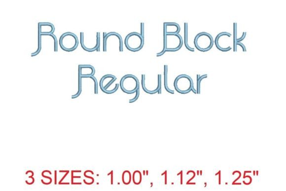 Round Block Regular Font: A Versatile Choice