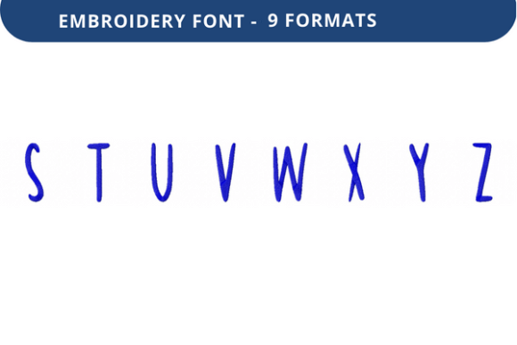 Short Quiz Font S to Z: A Charming Embroidery Choice