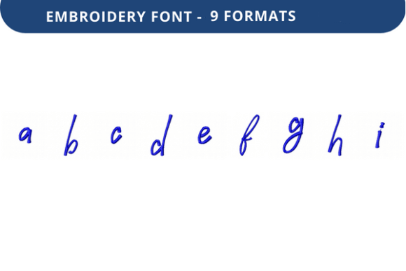 Victorina Font: A Charming Lowercase Embroidery Choice
